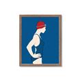 Picture of Swim Competition III  _GroupedProduct_Rectangle_Portrait_Framed_Matted_