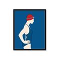 Picture of Swim Competition III  _GroupedProduct_Rectangle_Portrait_Framed_Matted_