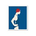 Picture of Swim Competition III  _GroupedProduct_Rectangle_Portrait_Framed_Matted_