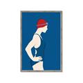 Picture of Swim Competition III  _GroupedProduct_Rectangle_Portrait_Framed_Matted_