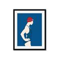 Picture of Swim Competition III  _GroupedProduct_Rectangle_Portrait_Framed_Matted_
