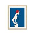 Picture of Swim Competition III  _GroupedProduct_Rectangle_Portrait_Framed_Matted_