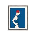 Picture of Swim Competition III  _GroupedProduct_Rectangle_Portrait_Framed_Matted_