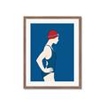 Picture of Swim Competition III  _GroupedProduct_Rectangle_Portrait_Framed_Matted_