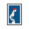 Picture of Swim Competition III  _GroupedProduct_Rectangle_Portrait_Framed_Matted_