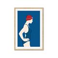 Picture of Swim Competition III  _GroupedProduct_Rectangle_Portrait_Framed_Matted_