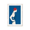 Picture of Swim Competition III  _GroupedProduct_Rectangle_Portrait_Framed_Matted_