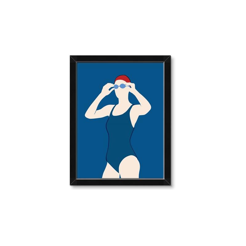 Picture of Swim Competition IV  _GroupedProduct_Rectangle_Portrait_Framed_Matted_