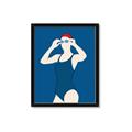 Picture of Swim Competition IV  _GroupedProduct_Rectangle_Portrait_Framed_Matted_