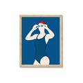 Picture of Swim Competition IV  _GroupedProduct_Rectangle_Portrait_Framed_Matted_