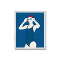 Picture of Swim Competition IV  _GroupedProduct_Rectangle_Portrait_Framed_Matted_
