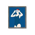 Picture of Swim Competition IV  _GroupedProduct_Rectangle_Portrait_Framed_Matted_