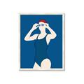 Picture of Swim Competition IV  _GroupedProduct_Rectangle_Portrait_Framed_Matted_