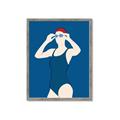 Picture of Swim Competition IV  _GroupedProduct_Rectangle_Portrait_Framed_Matted_