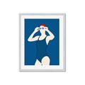 Picture of Swim Competition IV  _GroupedProduct_Rectangle_Portrait_Framed_Matted_