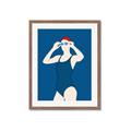 Picture of Swim Competition IV  _GroupedProduct_Rectangle_Portrait_Framed_Matted_