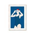 Picture of Swim Competition IV  _GroupedProduct_Rectangle_Portrait_Framed_Matted_