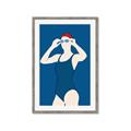 Picture of Swim Competition IV  _GroupedProduct_Rectangle_Portrait_Framed_Matted_