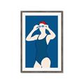 Picture of Swim Competition IV  _GroupedProduct_Rectangle_Portrait_Framed_Matted_