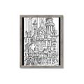 Picture of City Sketch I _GroupedProduct_Rectangle_Portrait_Framed_Matted_
