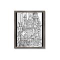 Picture of City Sketch I _GroupedProduct_Rectangle_Portrait_Framed_Matted_