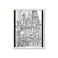 Picture of City Sketch I _GroupedProduct_Rectangle_Portrait_Framed_Matted_