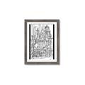 Picture of City Sketch I _GroupedProduct_Rectangle_Portrait_Framed_Matted_
