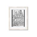 Picture of City Sketch I _GroupedProduct_Rectangle_Portrait_Framed_Matted_
