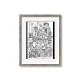Picture of City Sketch I _GroupedProduct_Rectangle_Portrait_Framed_Matted_