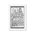 Picture of City Sketch I _GroupedProduct_Rectangle_Portrait_Framed_Matted_