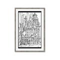 Picture of City Sketch I _GroupedProduct_Rectangle_Portrait_Framed_Matted_