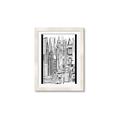 Picture of City Sketch II _GroupedProduct_Rectangle_Portrait_Framed_Matted_