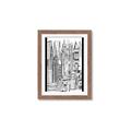 Picture of City Sketch II _GroupedProduct_Rectangle_Portrait_Framed_Matted_