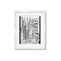 Picture of City Sketch II _GroupedProduct_Rectangle_Portrait_Framed_Matted_