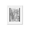 Picture of City Sketch II _GroupedProduct_Rectangle_Portrait_Framed_Matted_