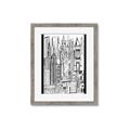 Picture of City Sketch II _GroupedProduct_Rectangle_Portrait_Framed_Matted_