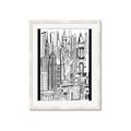 Picture of City Sketch II _GroupedProduct_Rectangle_Portrait_Framed_Matted_