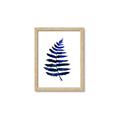 Picture of Indigo Fern  _GroupedProduct_Rectangle_Portrait_Framed_Matted_