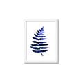 Picture of Indigo Fern  _GroupedProduct_Rectangle_Portrait_Framed_Matted_