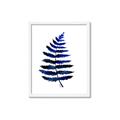 Picture of Indigo Fern  _GroupedProduct_Rectangle_Portrait_Framed_Matted_