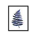 Picture of Indigo Fern  _GroupedProduct_Rectangle_Portrait_Framed_Matted_