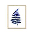 Picture of Indigo Fern  _GroupedProduct_Rectangle_Portrait_Framed_Matted_