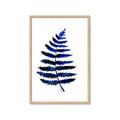 Picture of Indigo Fern  _GroupedProduct_Rectangle_Portrait_Framed_Matted_