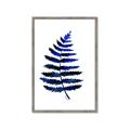 Picture of Indigo Fern  _GroupedProduct_Rectangle_Portrait_Framed_Matted_
