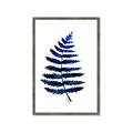 Picture of Indigo Fern  _GroupedProduct_Rectangle_Portrait_Framed_Matted_
