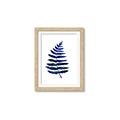 Picture of Indigo Fern  _GroupedProduct_Rectangle_Portrait_Framed_Matted_