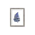 Picture of Indigo Fern  _GroupedProduct_Rectangle_Portrait_Framed_Matted_