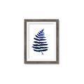 Picture of Indigo Fern  _GroupedProduct_Rectangle_Portrait_Framed_Matted_
