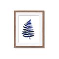 Picture of Indigo Fern  _GroupedProduct_Rectangle_Portrait_Framed_Matted_