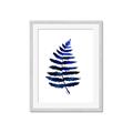 Picture of Indigo Fern  _GroupedProduct_Rectangle_Portrait_Framed_Matted_
